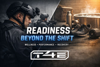 Readiness Beyond the Shift. Wellness. Performance. Recovery. T4E
